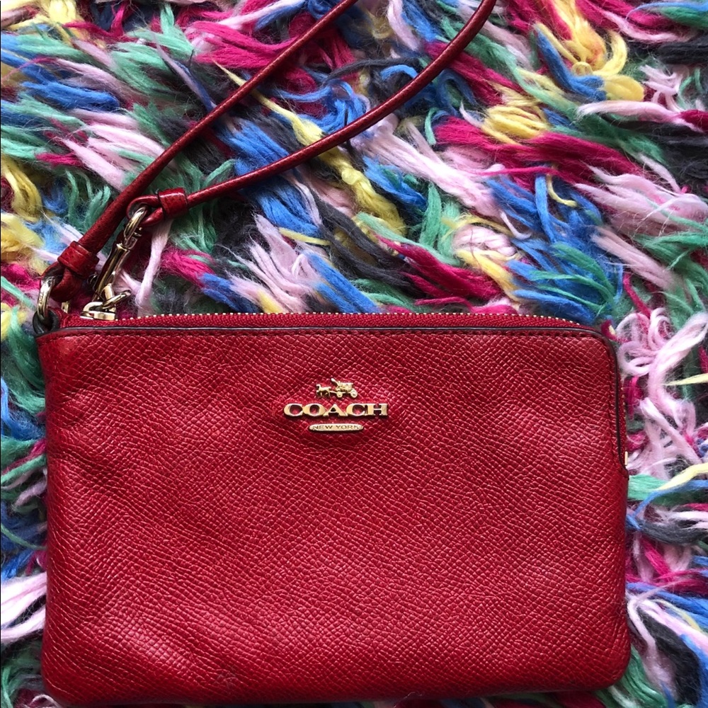 Coach Wallet Maroon